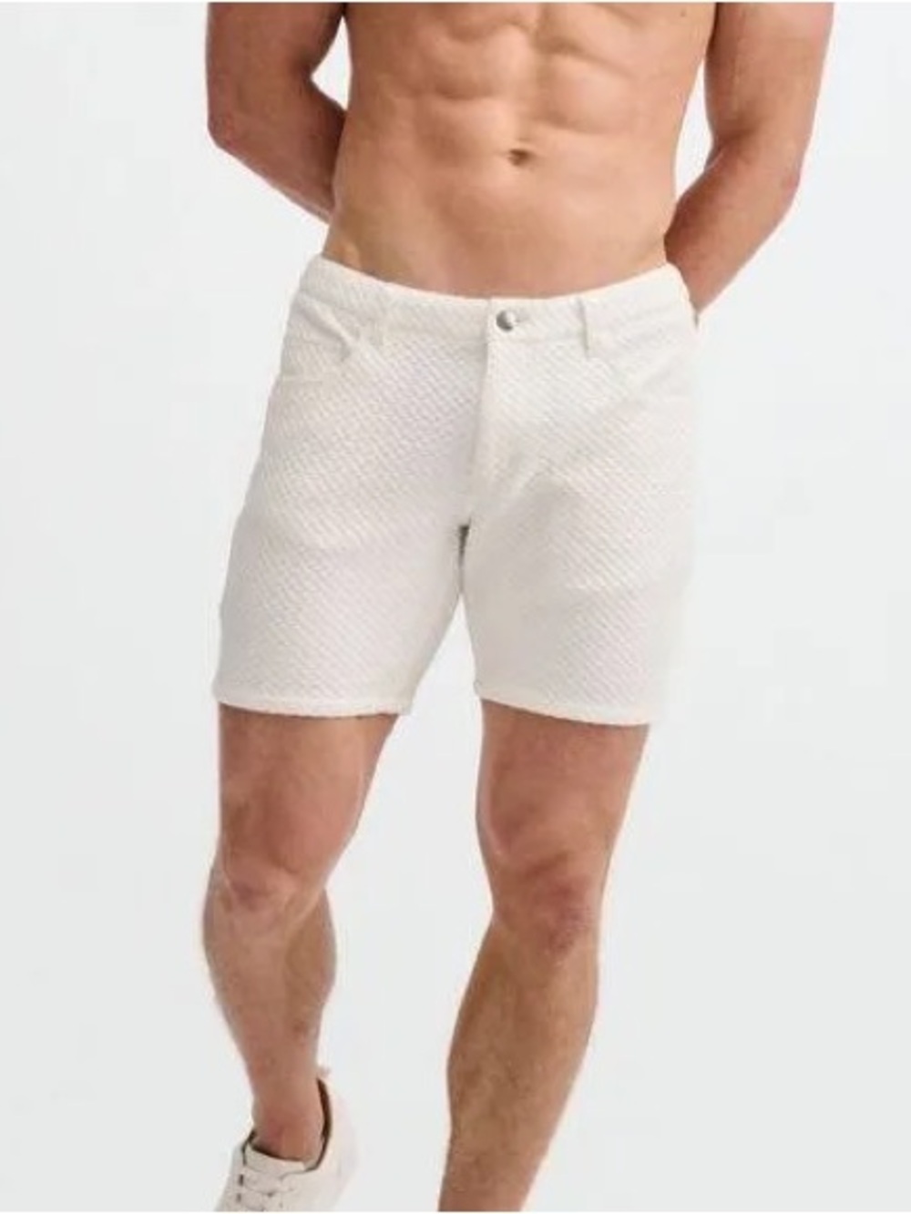 St33le Houndstooth Knit Shorts